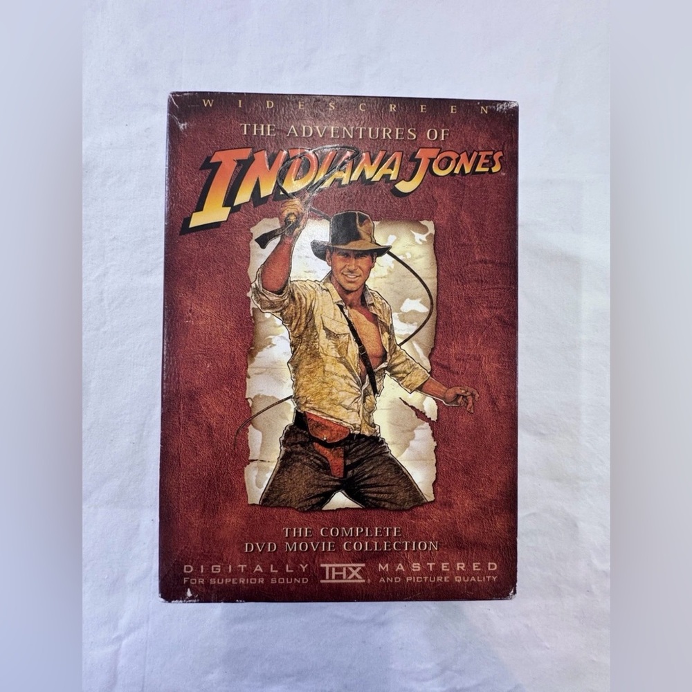 The Adventures of Indiana Jones : The‎ Complete DVD Movie Collection : Widesc...